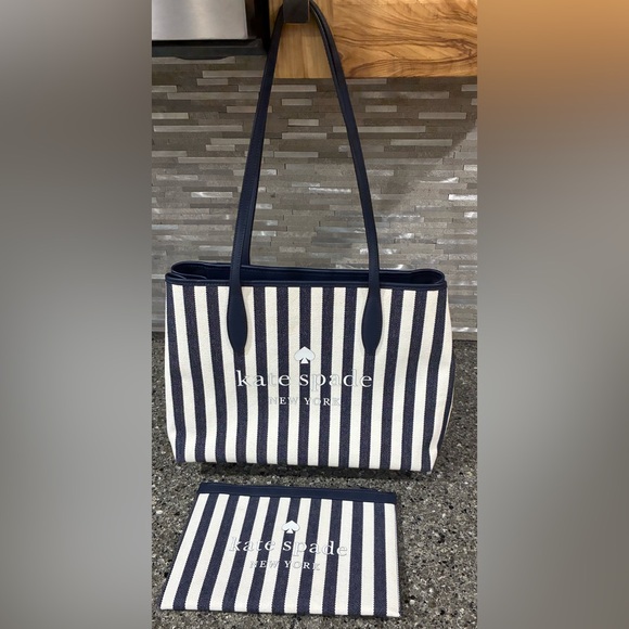 Large KATE SPADE Tote Shoulder & Small Bag - Picture 1 of 9